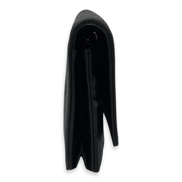 Boy Wallet On Chain Black in Caviar Leather, Gold hardware - Image 3
