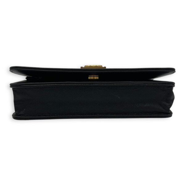 Boy Wallet On Chain Black in Caviar Leather, Gold hardware - Image 5