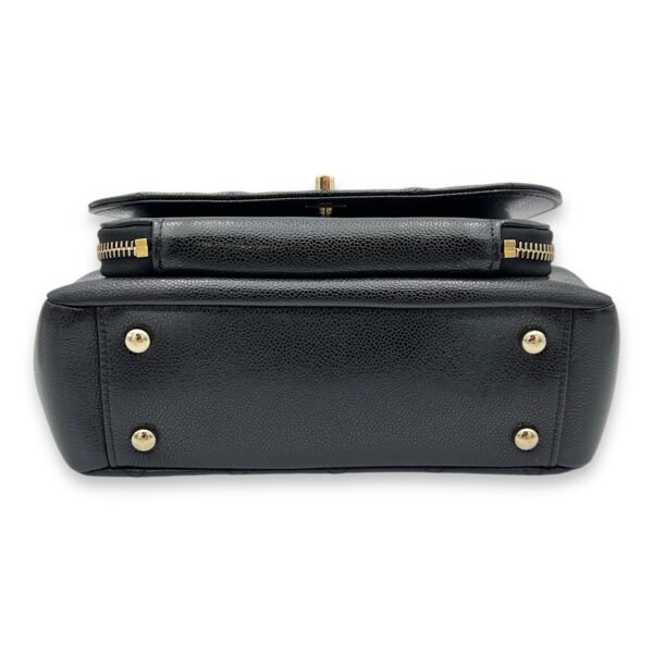 Business Affinity Medium Top handle bag in Caviar leather, Gold Hardware - Image 5