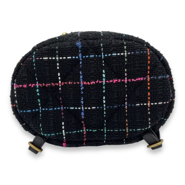 C19 Backpack Black in Tweed, Mixed hardware - Image 5
