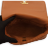 C19 Flap Small Caramel Shoulder Bag in Lambskin, 3-Tone hardware - Image 11