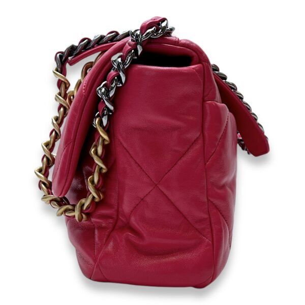 C19 Large Shoulder bag in Lambskin, Mixed Hardware - Image 3