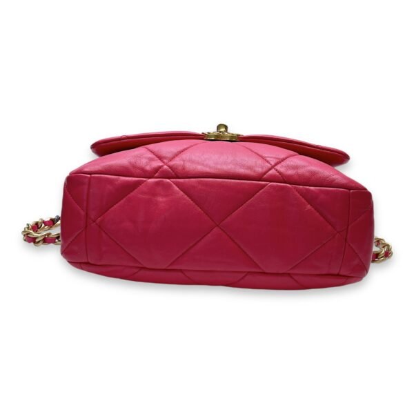 C19 Large Shoulder bag in Lambskin, Mixed Hardware - Image 5