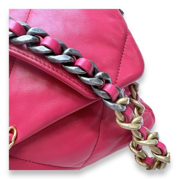 C19 Large Shoulder bag in Lambskin, Mixed Hardware - Image 8