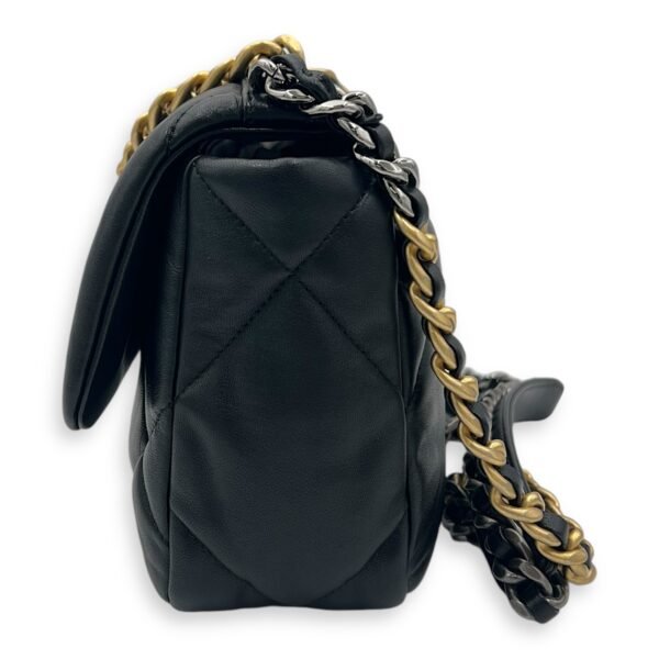 C19 Small Black Crossbody Bag in Lambskin, Mixed hardware - Image 3