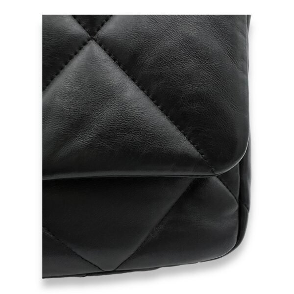 C19 Small Black Shoulder Bag in Lambskin, Lacquered Metal hardware - Image 10