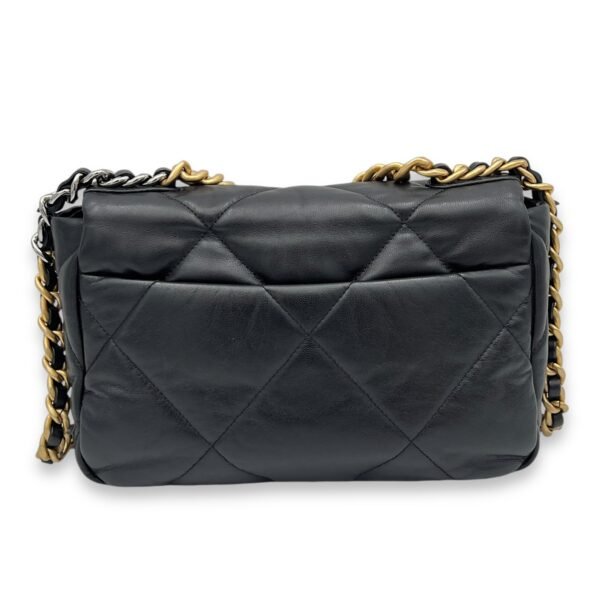 C19 Small Black Shoulder Bag in Lambskin, Mixed hardware - Image 2