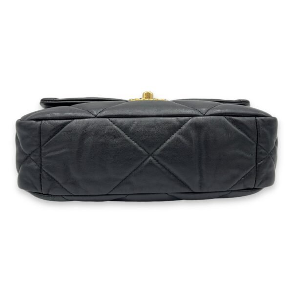 C19 Small Black Shoulder Bag in Lambskin, Mixed hardware - Image 5