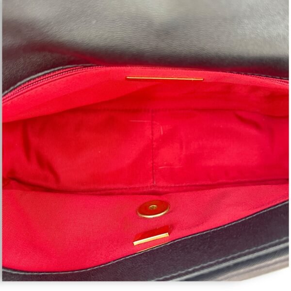 C19 Small Black Top Handle Bag in Lambskin, Mixed hardware - Image 10