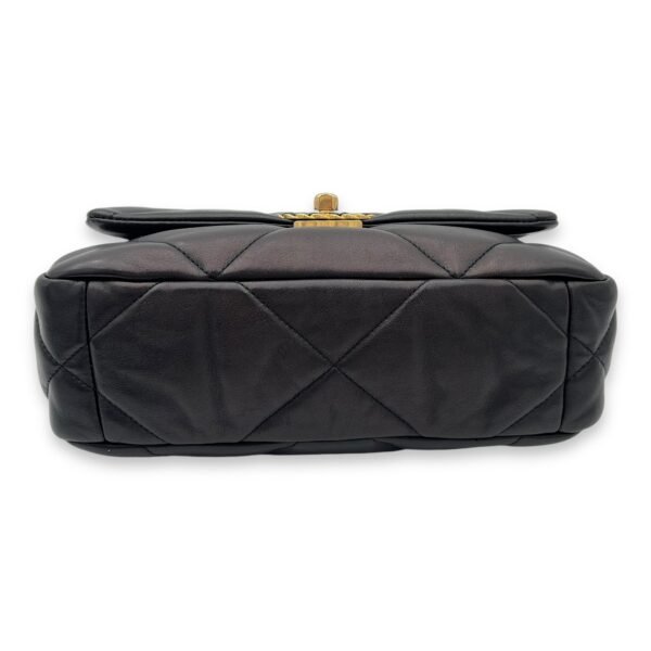 C19 Small Black Top Handle Bag in Lambskin, Mixed hardware - Image 5