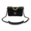 C19 Small Black Top Handle Bag in Lambskin, Mixed hardware - Image 9