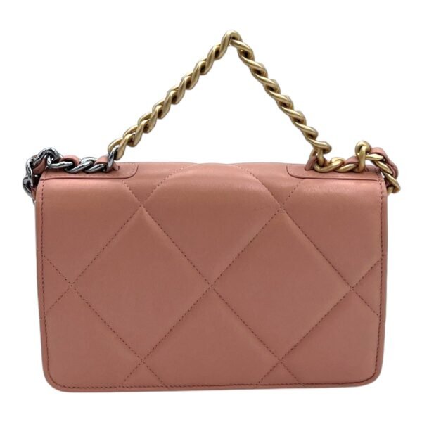 C19 Wallet On Chain Beige in Lambskin, Mixed hardware - Image 2