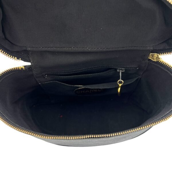 CC Crossbody Bag  Black in Caviar Leather , Gold Hardware - Image 10