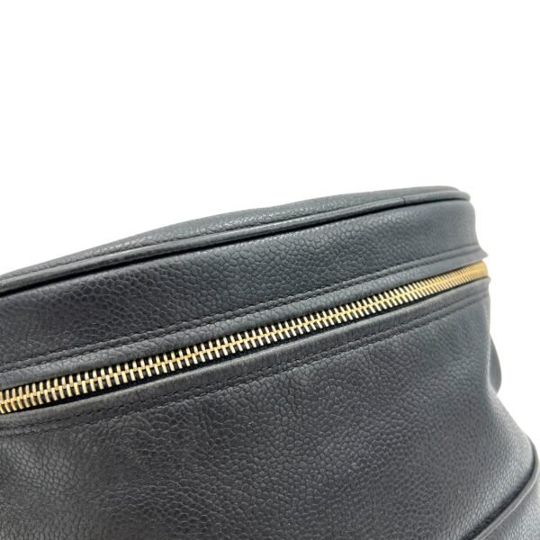 CC Crossbody Bag  Black in Caviar Leather , Gold Hardware - Image 6