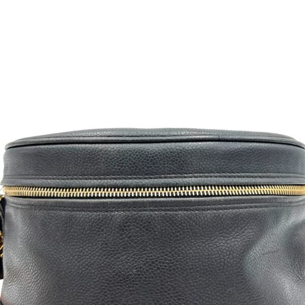 CC Crossbody Bag  Black in Caviar Leather , Gold Hardware - Image 7