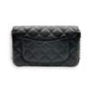 CC Quilt Black Crossbody Bag in Lambskin, Gold hardware - Image 2