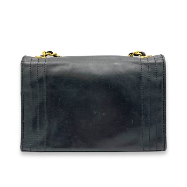 CC Shoulder Bag Black in Calfskin, Gold hardware - Image 2