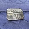 Chic With Me Navy Shoulder Bag in Jersey, Gunmetal hardware - Image 6