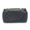 Classic Black Crossbody Bag in Lambskin, Gold hardware - Image 2