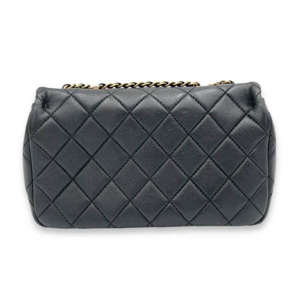 Classic Black Crossbody Bag in Lambskin, Gold hardware - Image 2