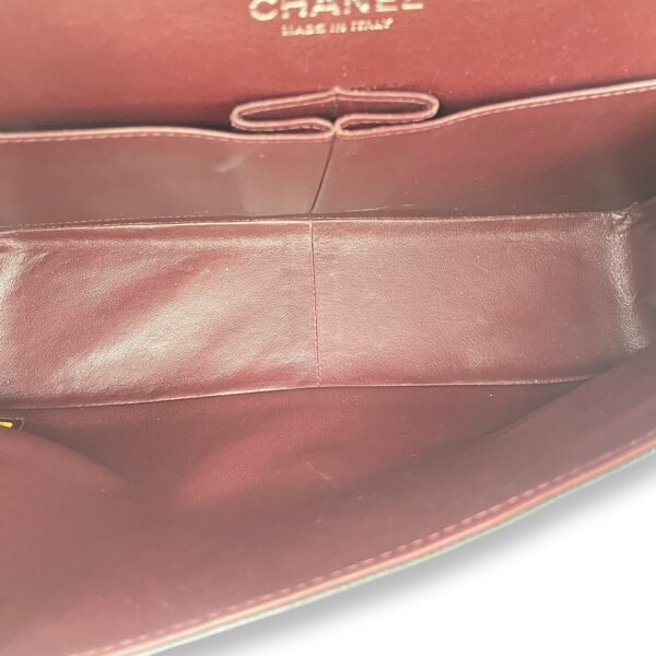 Classic Double Flap Jumbo Black Shoulder Bag in Caviar Leather, Palladium hardware - Image 9
