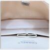 Classic Double Flap Medium Shoulder bag in Caviar Leather, Silver Hardware - Image 10