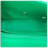 Classic Mini Rectangular Green Crossbody Bag in Lambskin, Gold hardware - Image 13