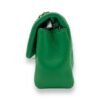Classic Mini Rectangular Green Crossbody Bag in Lambskin, Gold hardware - Image 4