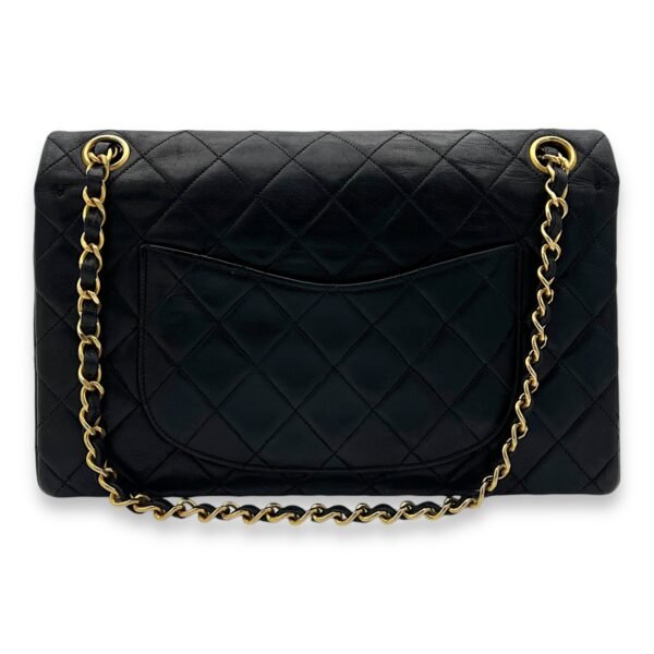 Classic Shoulder Bag Medium Black in Lambskin, Gold hardware - Image 2