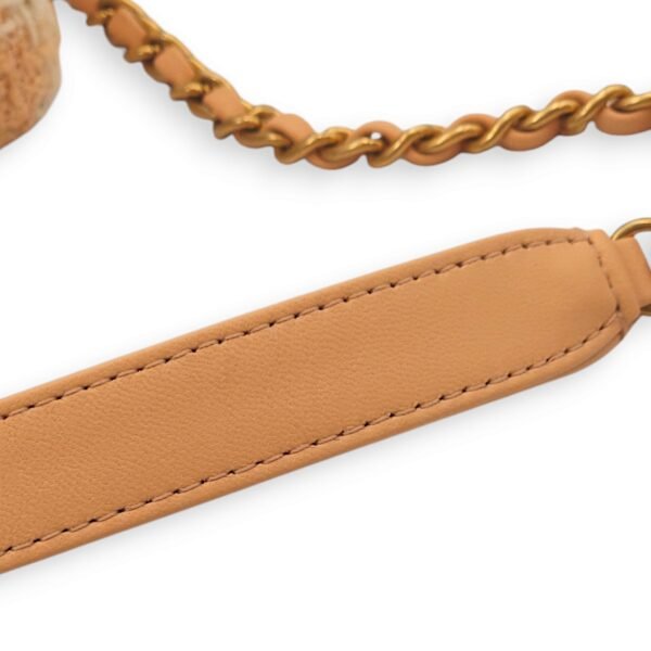 Coco Crush Multi-colour Top Handle Bag in Tweed/Calf, Gold hardware - Image 9