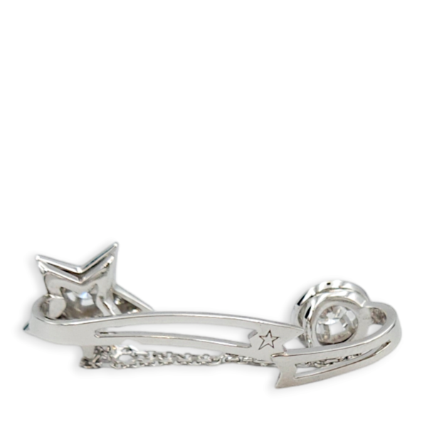 Comete 1932 Ear Cuff Earrings in White Gold - Image 2