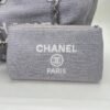 Deauville Medium Grey Tote Bag in Canvas, Silver hardware - Image 7