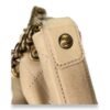 Drawstring CC Beige Bucket Bag in Calfskin, Gold hardware - Image 7