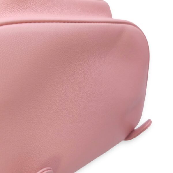 Duma Pink Backpack in Lambskin, Light Gold hardware - Image 7