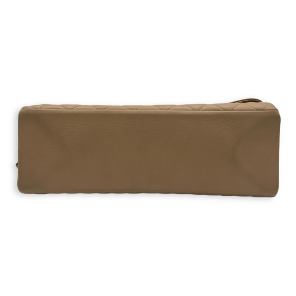 Fold Shoulder Bag Brown in Lambskin, Ruthenium hardware - Image 5
