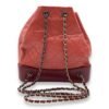 Gabrielle Raspberry Backpack in Calfskin, Gold/Ruthenium/Silver hardware - Image 11