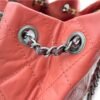 Gabrielle Raspberry Backpack in Calfskin, Gold/Ruthenium/Silver hardware - Image 8