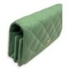 CC Wallet On Chain Green in Lambskin, Gold hardware - Image 17