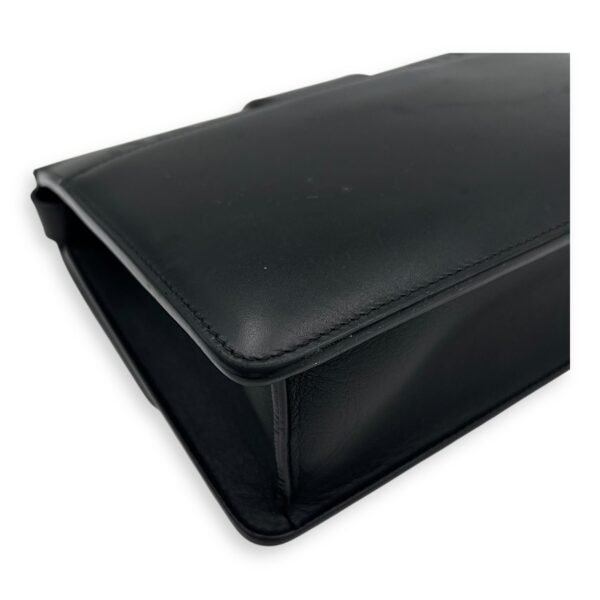 30 Montaigne Crossbody Bag Black in Calfskin, Gold hardware - Image 12