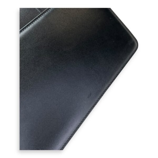 30 Montaigne Medium Black Crossbody Bag in Calfskin, Gold hardware - Image 12