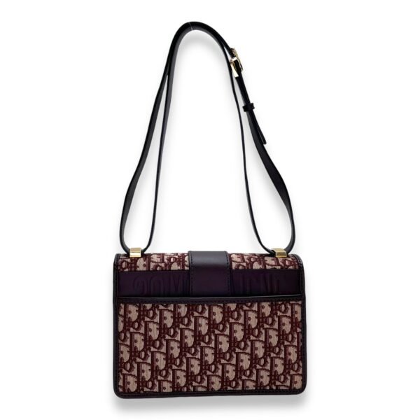 30 Montaigne Medium Red Crossbody Bag in Jacquard, Gold hardware - Image 2