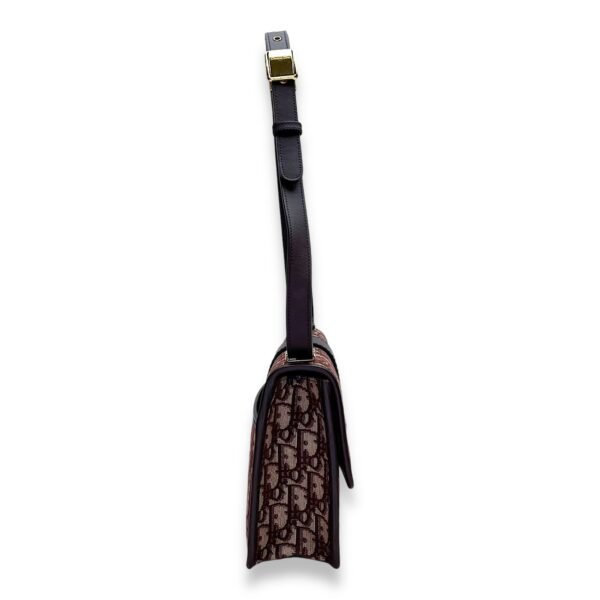 30 Montaigne Medium Red Crossbody Bag in Jacquard, Gold hardware - Image 3