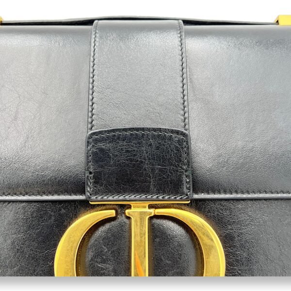 30 Montaigne Medium Shoulder bag in Calfskin, Gold Hardware - Image 6