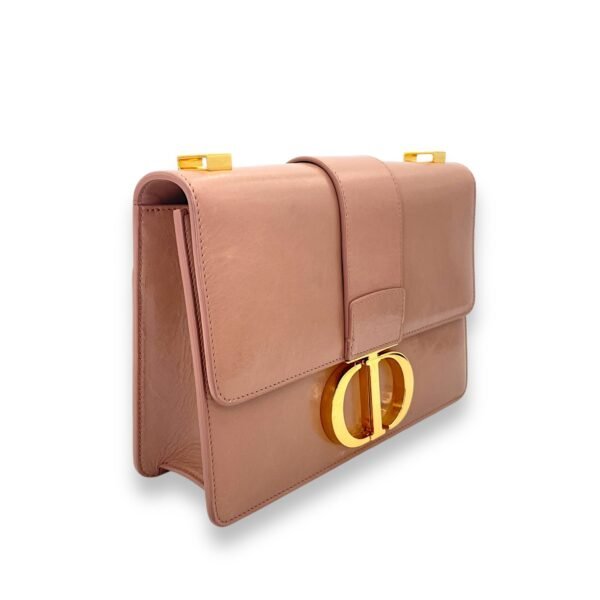 30 Montaigne Medium Shoulder bag in Calfskin, Gold Hardware - Image 3
