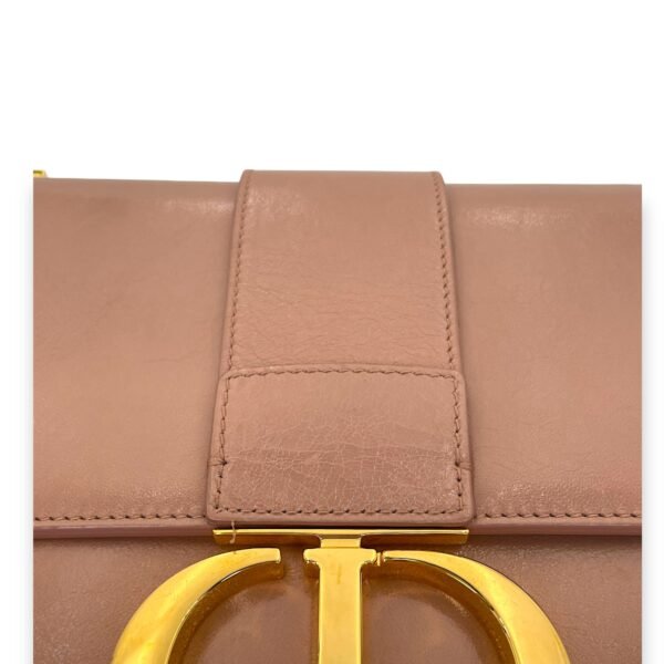 30 Montaigne Medium Shoulder bag in Calfskin, Gold Hardware - Image 8