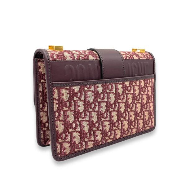 30 Montaigne Medium Shoulder bag in Jacquard, Gold Hardware - Image 4