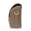Bobby Crossbody Bag Brown in Calfskin, Gold hardware - Image 4