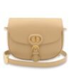 Bobby Medium Beige Crossbody Bag in Calfskin, Gold hardware - Image 3