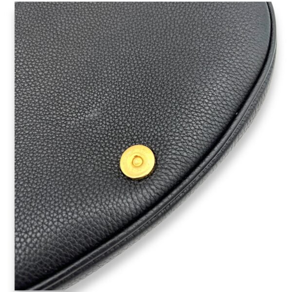 Bobby Shoulder Bag Black in Calfskin, Gold hardware - Image 10
