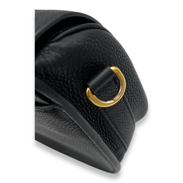 Bobby Shoulder Bag Black in Calfskin, Gold hardware - Image 8